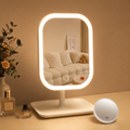 Clarity Reflections Prism™ LED Vanity Mirror – 3 Light Modes & 10X Magnification