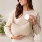 Clarity Reflections Prism™ Pocket Mirror with Lights, Portable Folding Handheld Small Pocket LED Travel Makeup Mirror