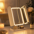 Clarity Reflections Prism™ Trifold Makeup Mirror With LED Lights, Complementary Makeup Mirror