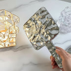 Clarity Reflections Prism™ ElectroLite Wavy Liquid Handle Makeup Mirror