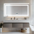 Clarity Reflections Prism™ ClarityBeam Digital LED Bathroom Mirror