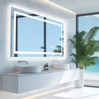Clarity Reflections Prism™ ClarityBeam Digital LED Bathroom Mirror