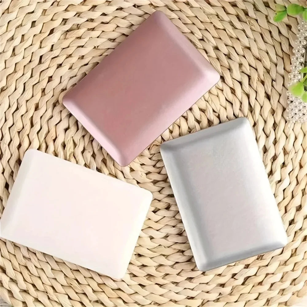 Clarity Reflections Prism™ Mini Laptop‑Style Portable Makeup Mirror — Foldable, Travel‑Ready.