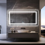 Clarity Reflections Prism™ ClarityBeam Digital LED Bathroom Mirror