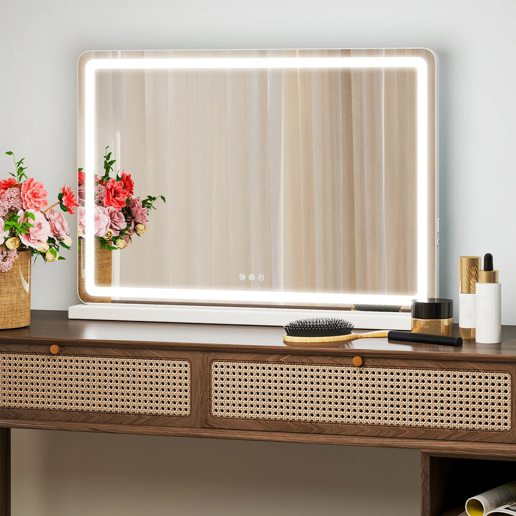 Clarity Reflections Prism™ LED Vanity Mirror — 3‑Mode Smart Lighting