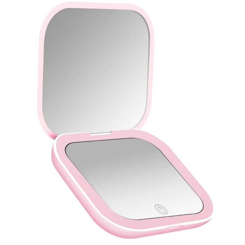 Clarity Reflections Prism™ Compact/Travel/Portable Pocket LED Mirror