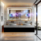 Clarity Reflections Prism™ ClarityBeam Digital LED Bathroom Mirror