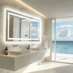 Clarity Reflections Prism™ ClarityBeam Digital LED Bathroom Mirror