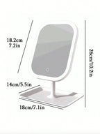 Clarity Reflections Prism™ LED Vanity Mirror – 3 Light Modes & 10X Magnification